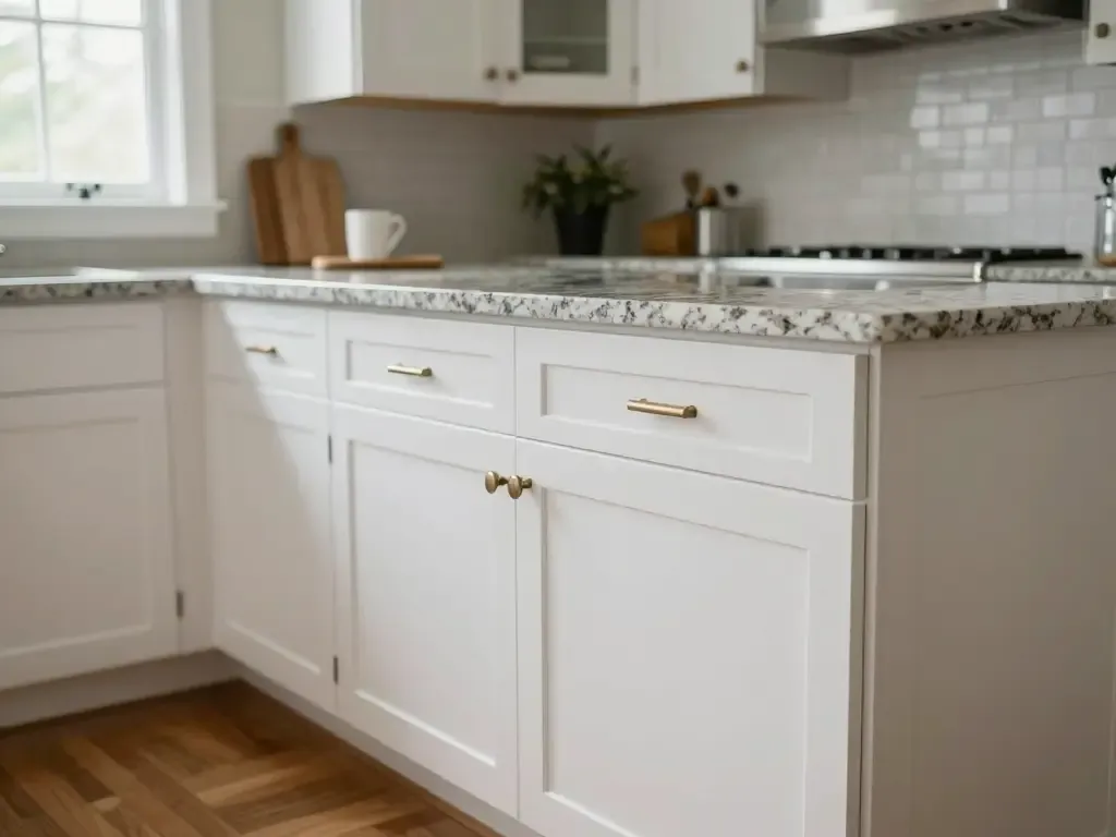 Custom Shaker-style kitchen cabinets in Miami, FL